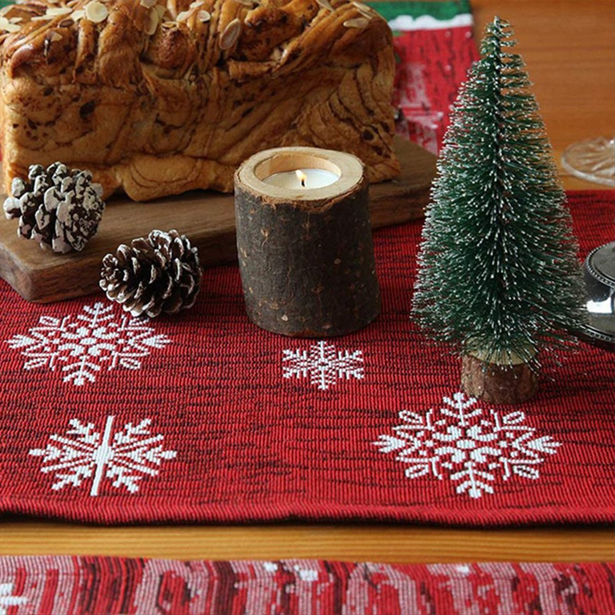 Christmas Table Runner - ABDD HOT Christmas Table Runner, -Winter