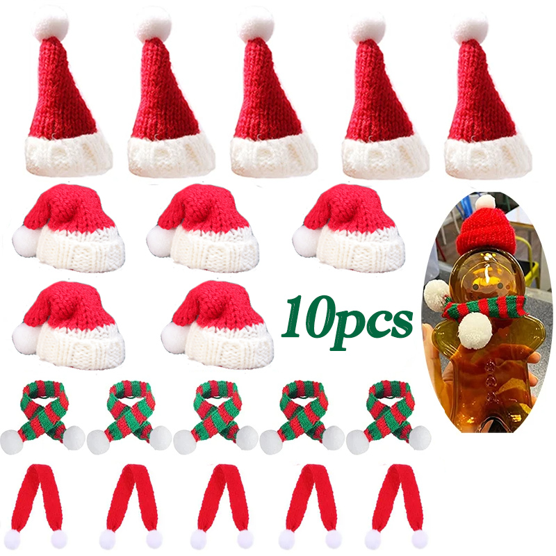 1-10pcs Christmas Doll Mini Fi - đánh giá và giá Santa Hat Plush