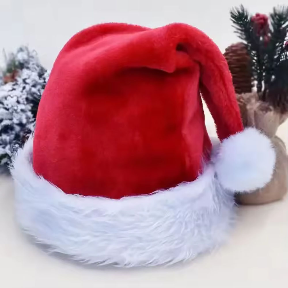New Christmas Hat Adults Child - đánh giá và giá Santa Hat Plush