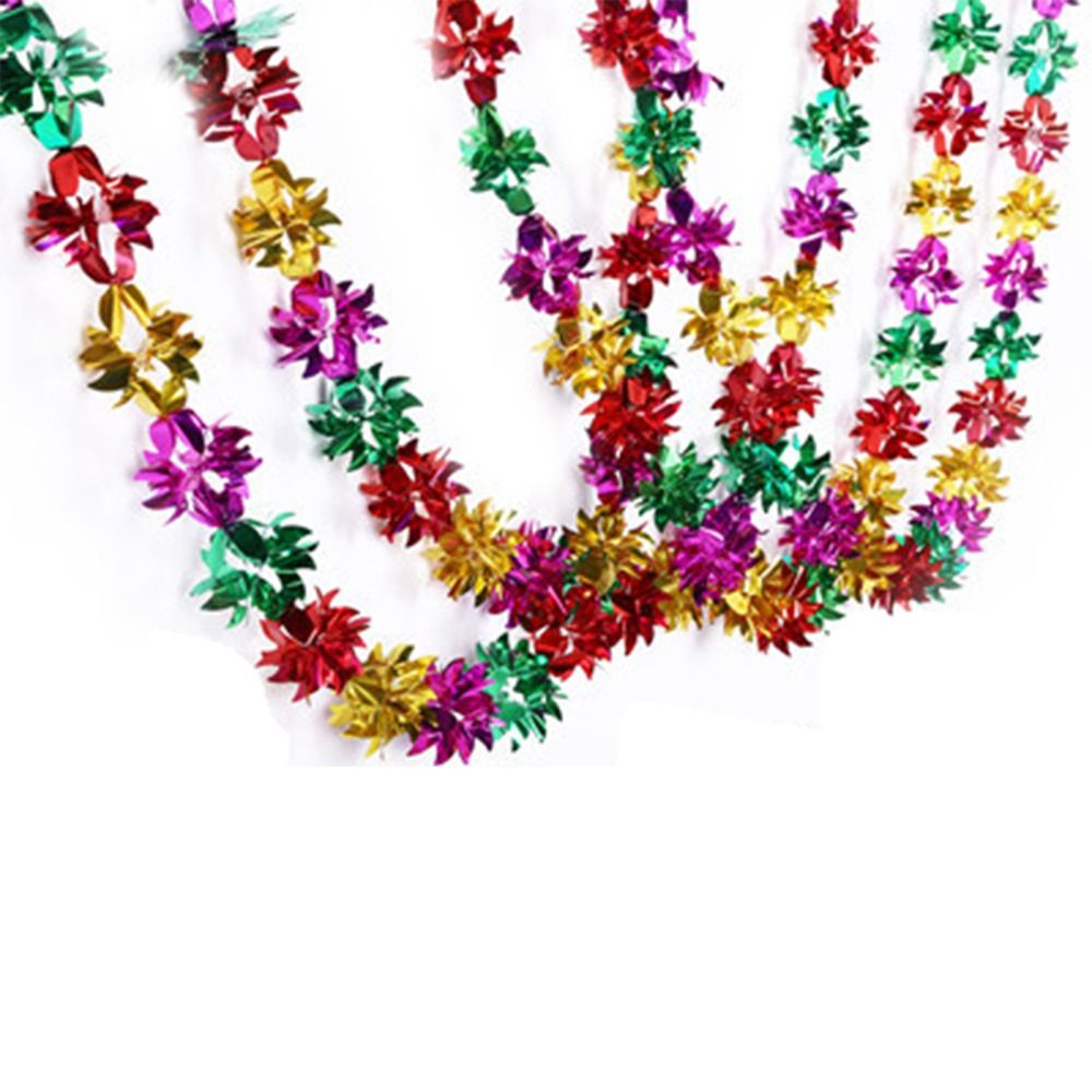 3D Christmas Foil Garlands DIY - đánh giá và giá Tinsel Garland Decoration
