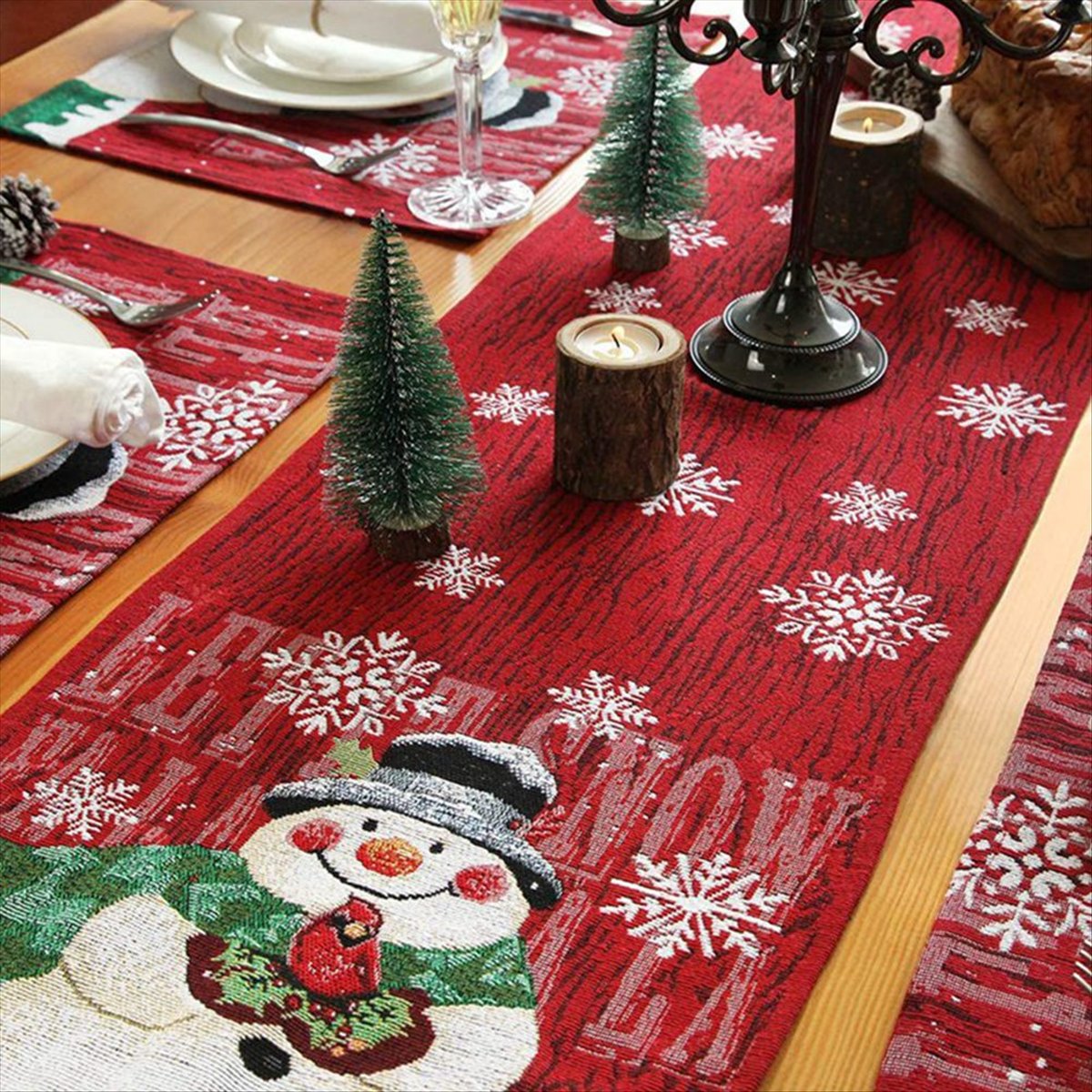 ABDD HOT  Christmas Table Runn - đánh giá và giá Christmas Table Runner