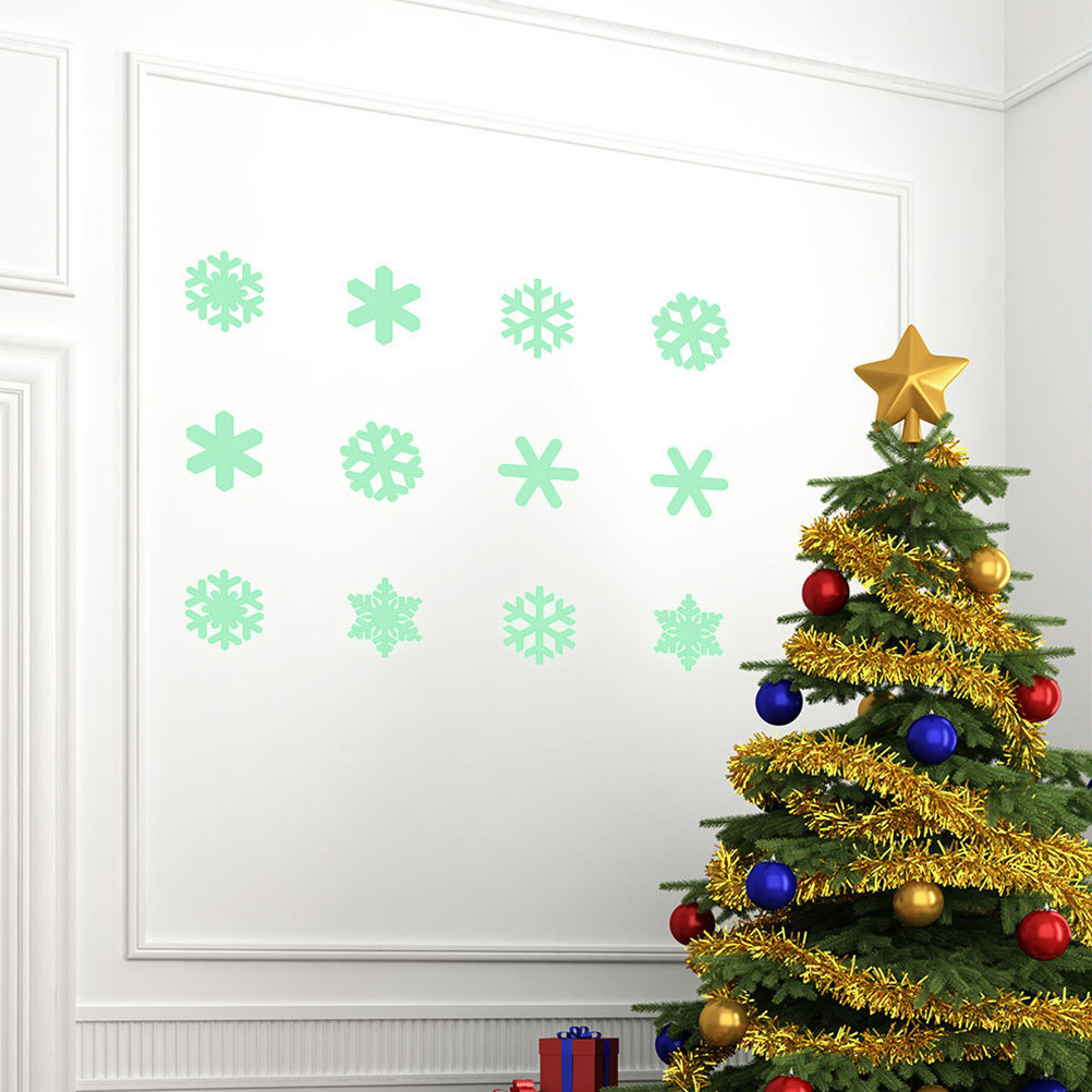 1Set Luminous Christmas Snowfl - đánh giá và giá Snowflake Window Decal