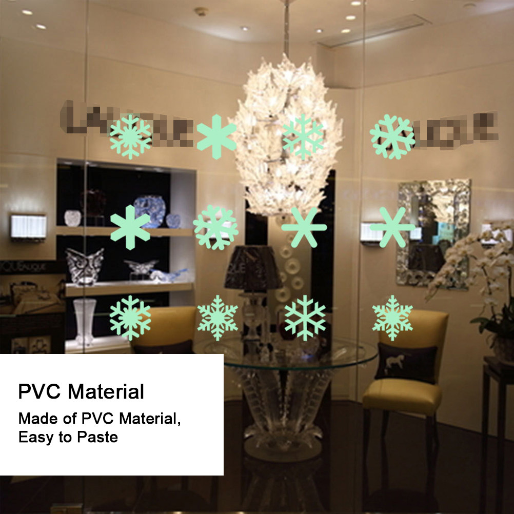 1Set Luminous Christmas Snowfl - đánh giá và giá Snowflake Window Decal