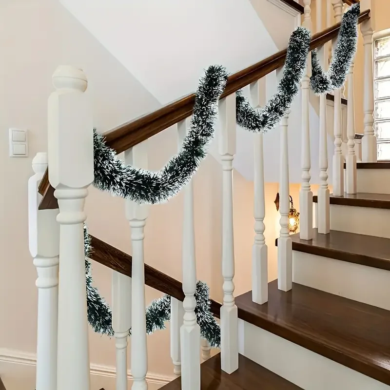 1/3/5PCS 2M Metallic Green Whi - đánh giá và giá Tinsel Garland Decoration