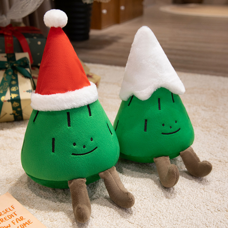 2026 Cartoon Christmas Tree Pl - đánh giá và giá Santa Hat Plush