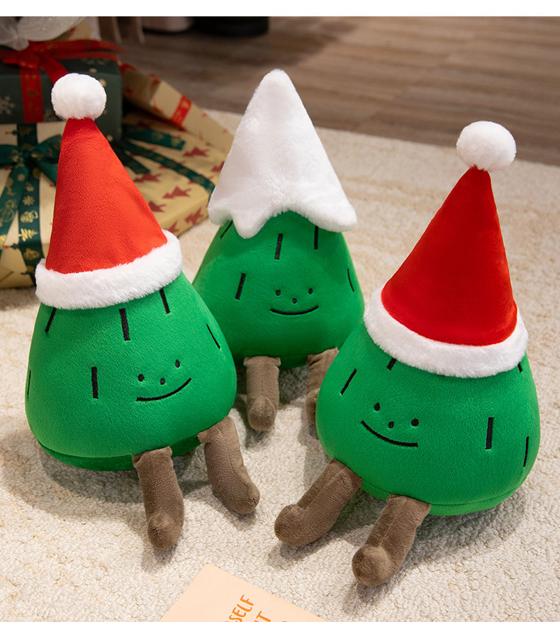 2026 Cartoon Christmas Tree Pl - đánh giá và giá Santa Hat Plush