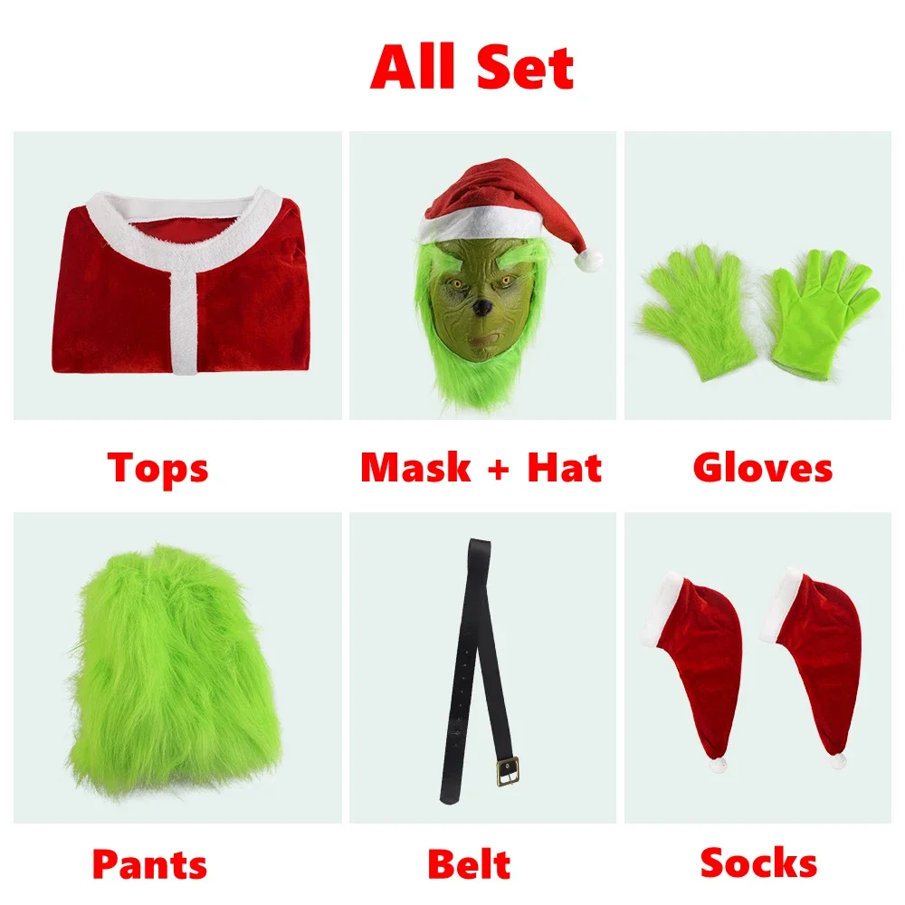 2026Cosplay Costumes Green Thi - đánh giá và giá Santa Hat Plush