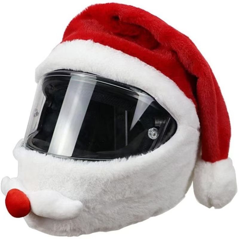 Christmas Santa Helmet Cover P - đánh giá và giá Santa Hat Plush