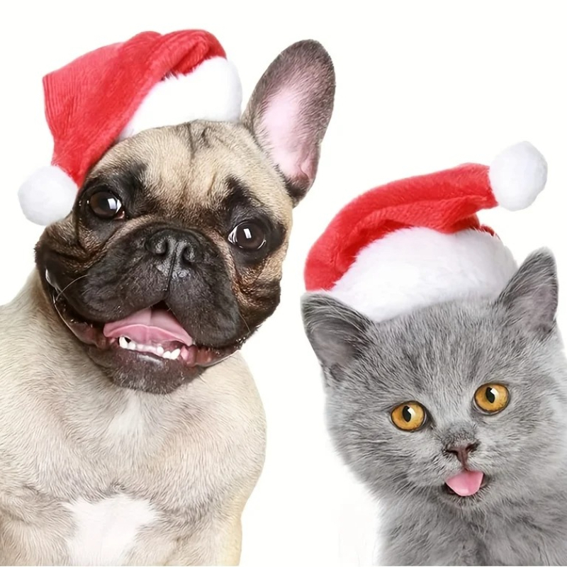 1-10PCS Luxury Soft Plush Chri - đánh giá và giá Santa Hat Plush
