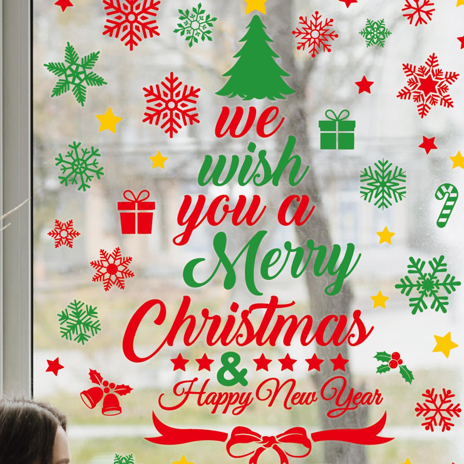 3 Pieces Christmas wall sticke - đánh giá và giá Snowflake Window Decal